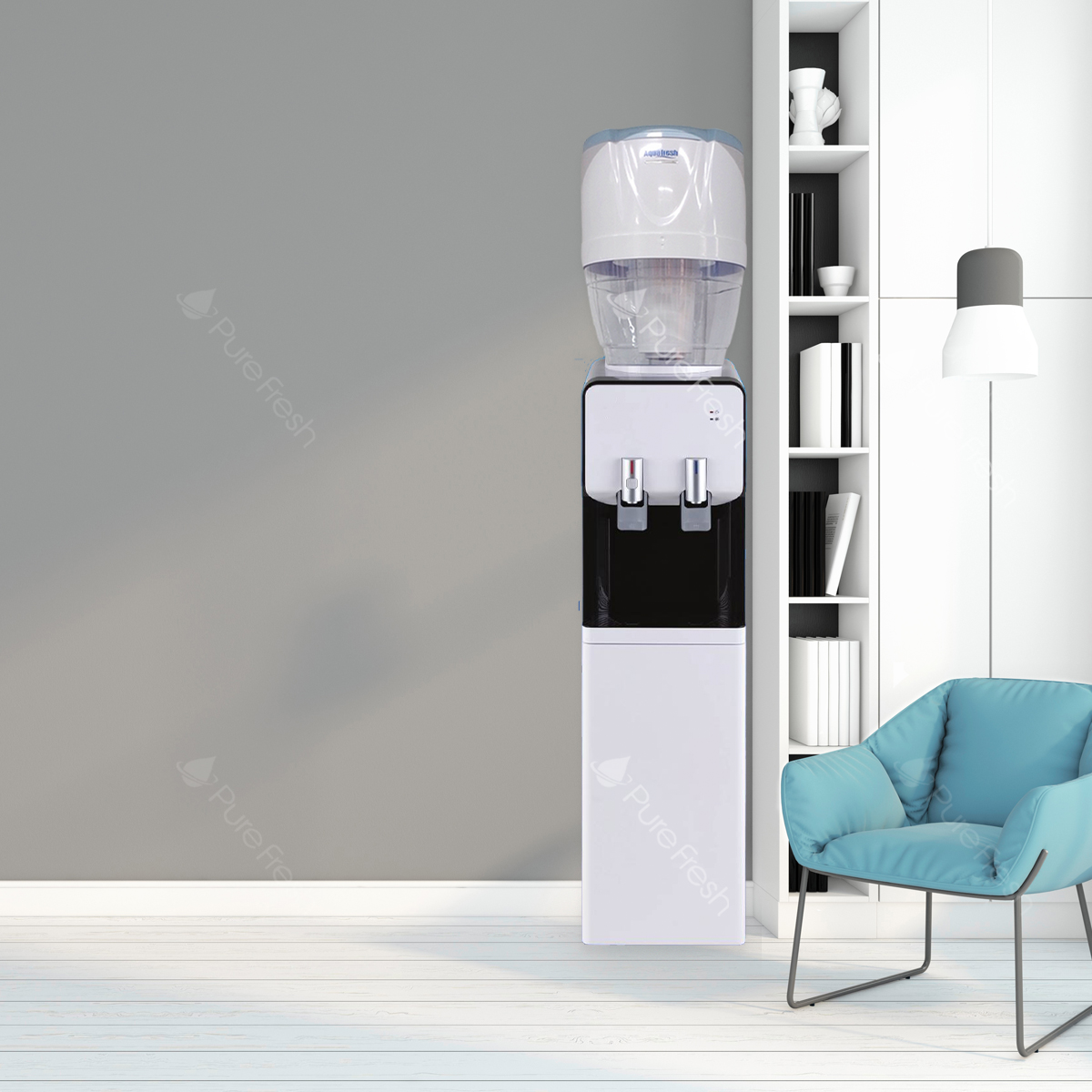 fontaine à eau sans branchement - aquafresh - fontaine avec bonbonne