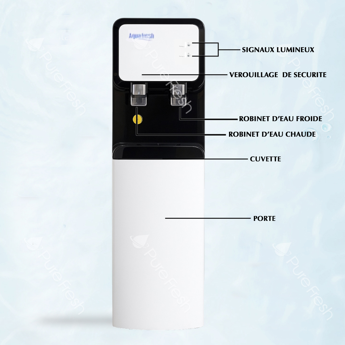 Fontaine a eau Maroc - ecopure Maroc - aquafresh - aquapure maroc - pure fresh - eau filtre Maroc - aquafiltre - fontaine d'eau 