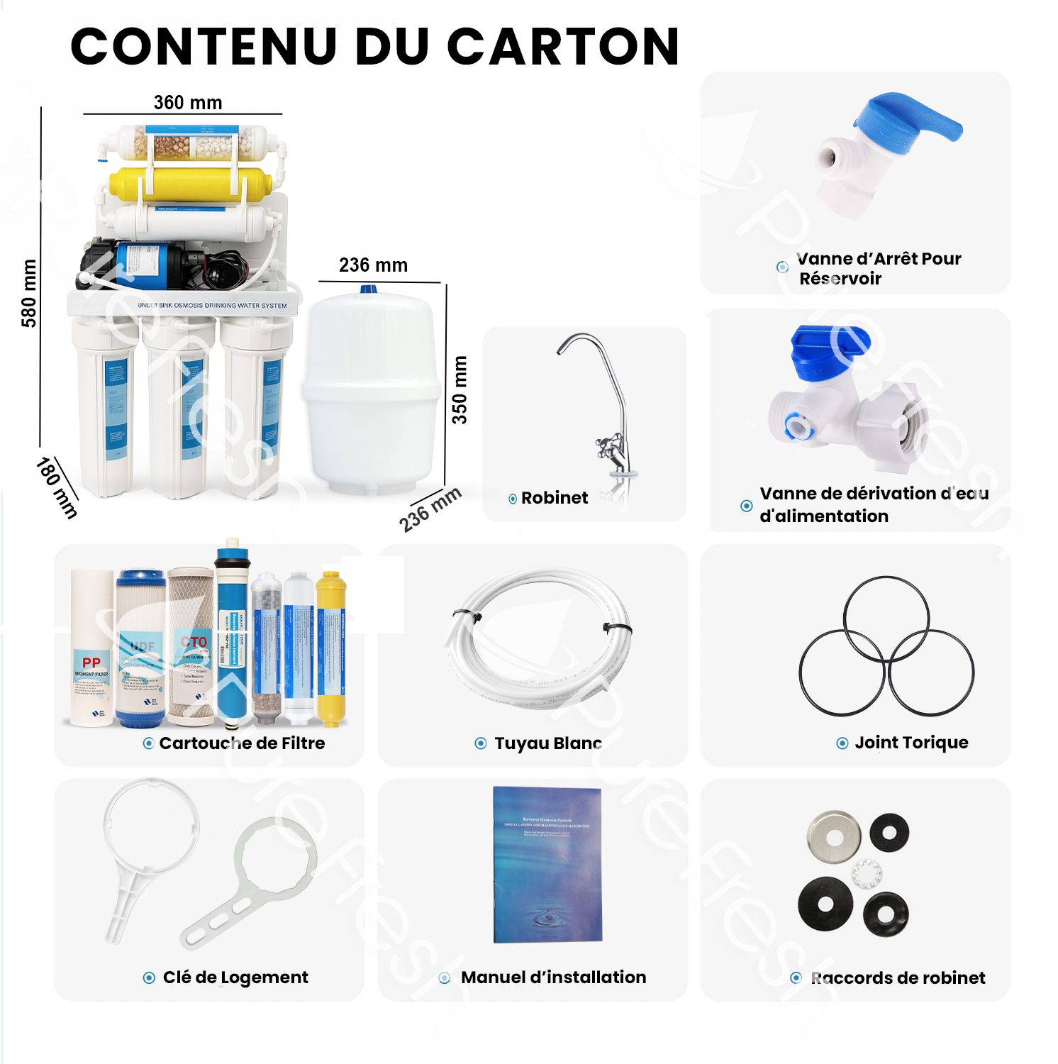 filtre d'eau maroc - filtre à eau 7 étapes prix maroc - filtre eau maroc - fontaine d'eau - filtre à eau 7 étapes prix maroc - aqua pure maroc - filtre a eau maroc - eco pure - filtre robinet - filtre eau pieces - فلتر الماء - فلاتر - جهاز تصفية الماء